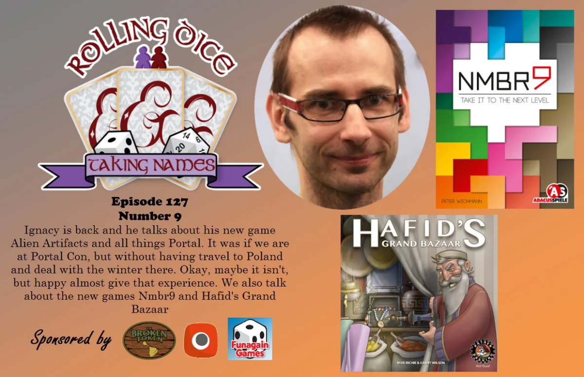 Ignacy Trzewiczek on Alien Artifacts, Plus Dragonfire, Nmbr 9 and More
