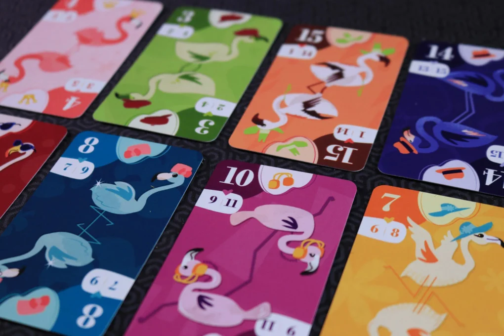 Flock Ton of Flamingos Preview: Colorful Cards and Clever Set Collection