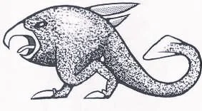 chicken stinger illustration from master system game manual