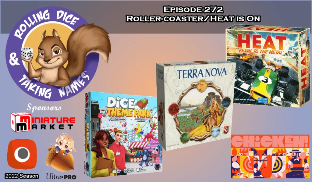 Heat: Pedal to the Metal, Terra Nova and Dice Theme Park Reviewed