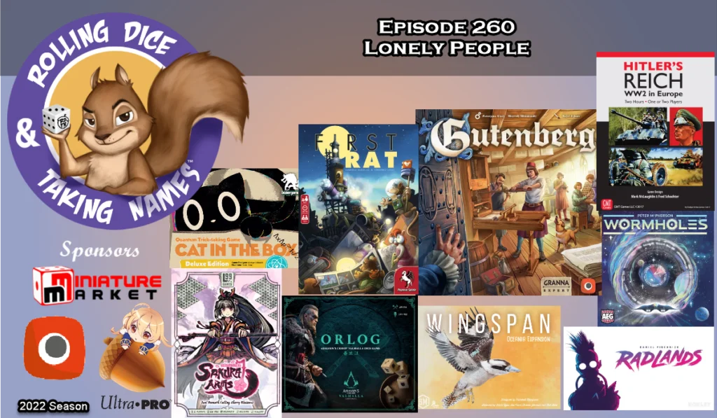 RDTN Episode 260 Reviews Gutenberg, Cat in the Box and More