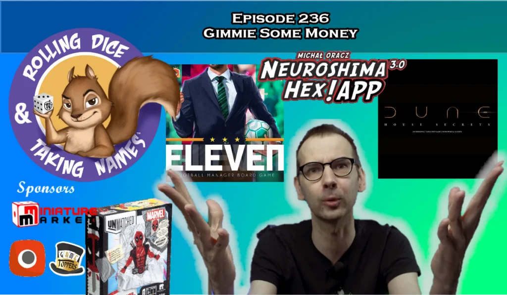 RDTN Episode 236: Ignacy Returns to Discuss Portal Games, Shipping and New Releases