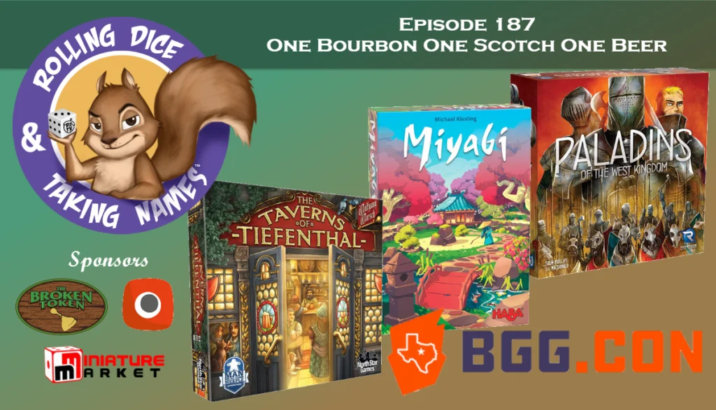 RDTN Episode 187: Paladins, Taverns of Tiefenthal and Miyabi