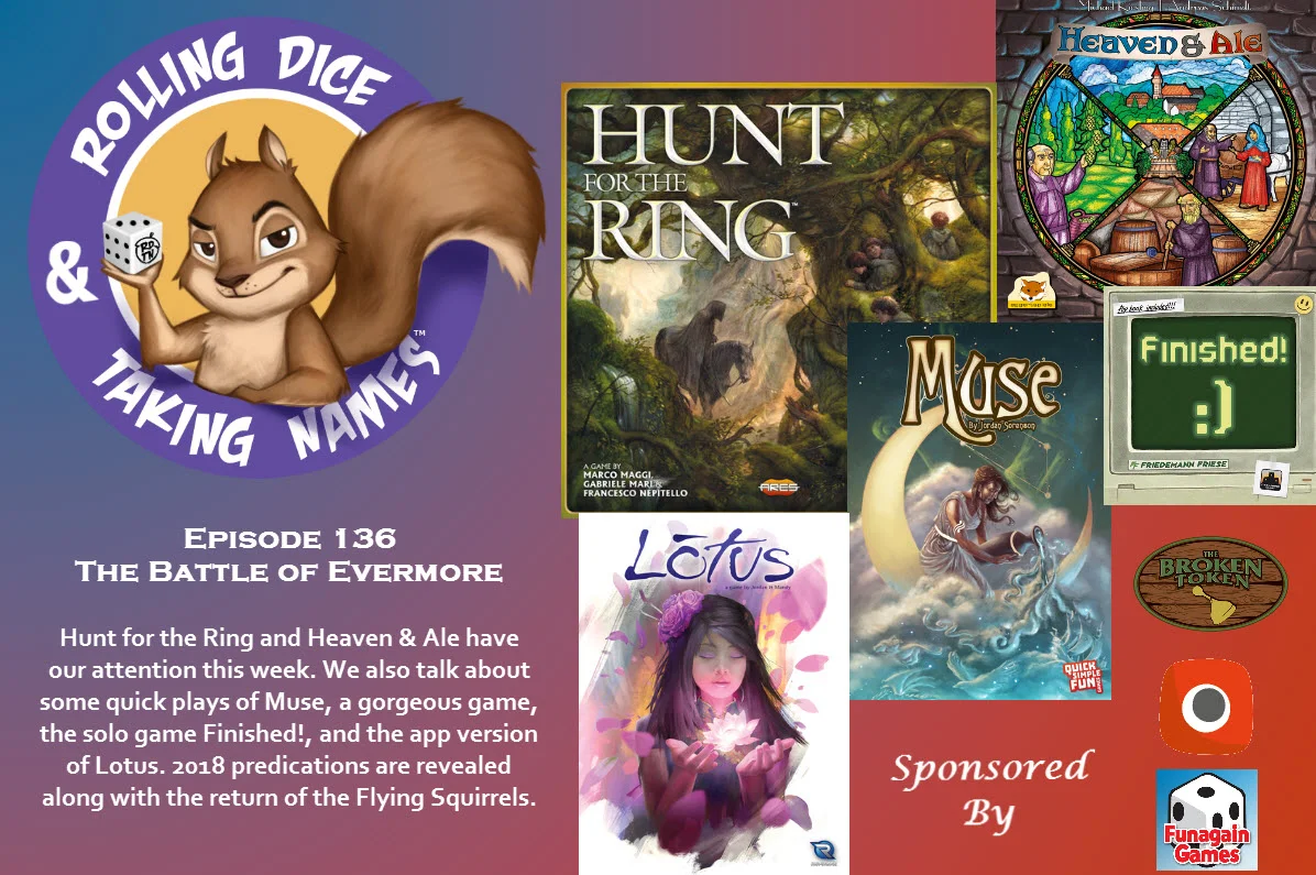 RDTN Episode 136: Hunt for the Ring, Heaven & Ale, Muse and More